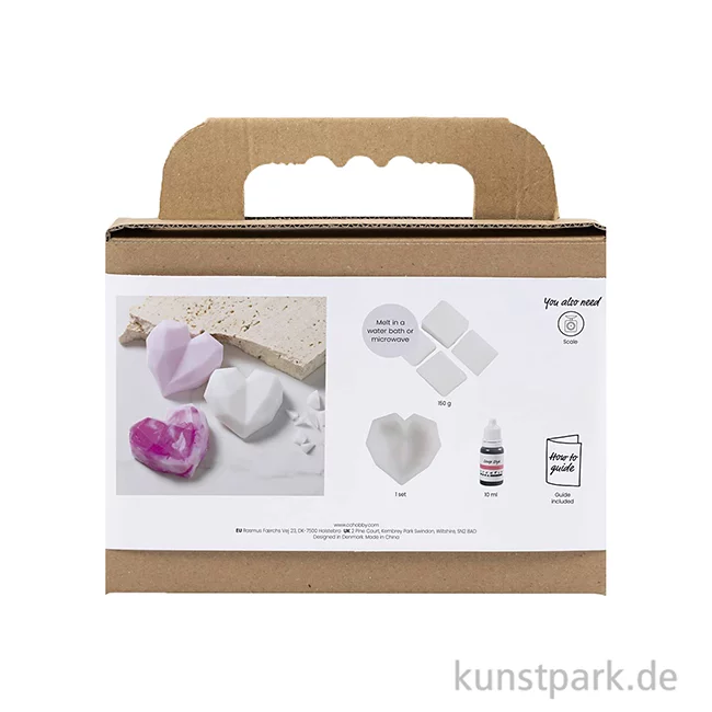 Artikelbild 2 des Artikels “Seifengießen Set - Herzen, Pink “