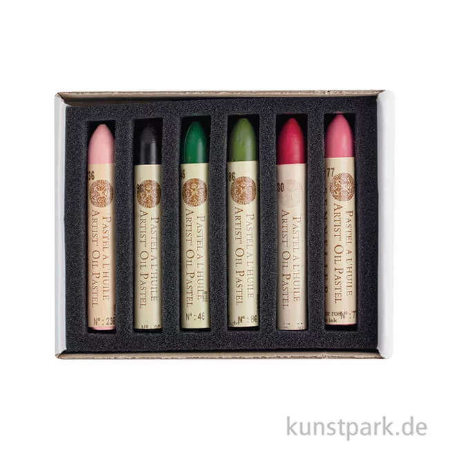 Artikelbild 2 des Artikels “Sennelier Ölpastellstifte - 6er Set, blühende Rose “