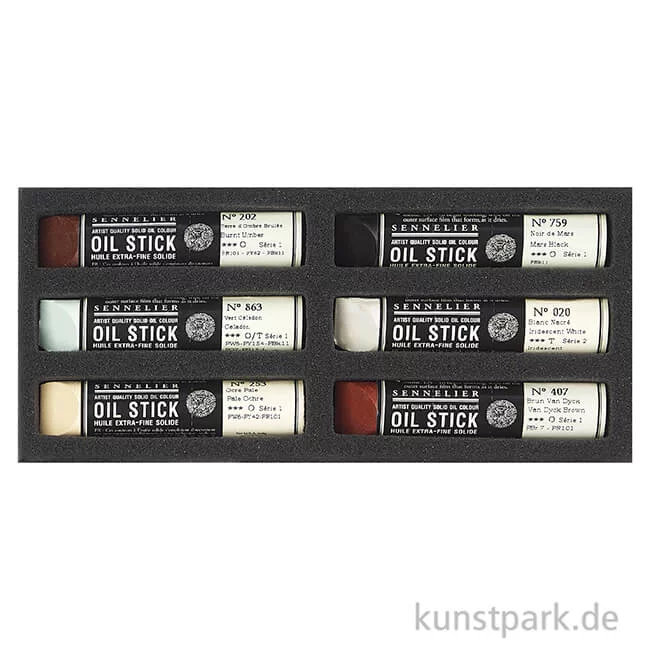 Artikelbild 2 des Artikels “Sennelier Ölsticks - 6er Set, Tigerkatze “