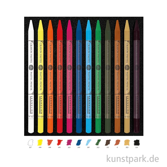Artikelbild 2 des Artikels “Sennelier Pastellstifte Set - 12 Pastellstifte in Kartonbox “