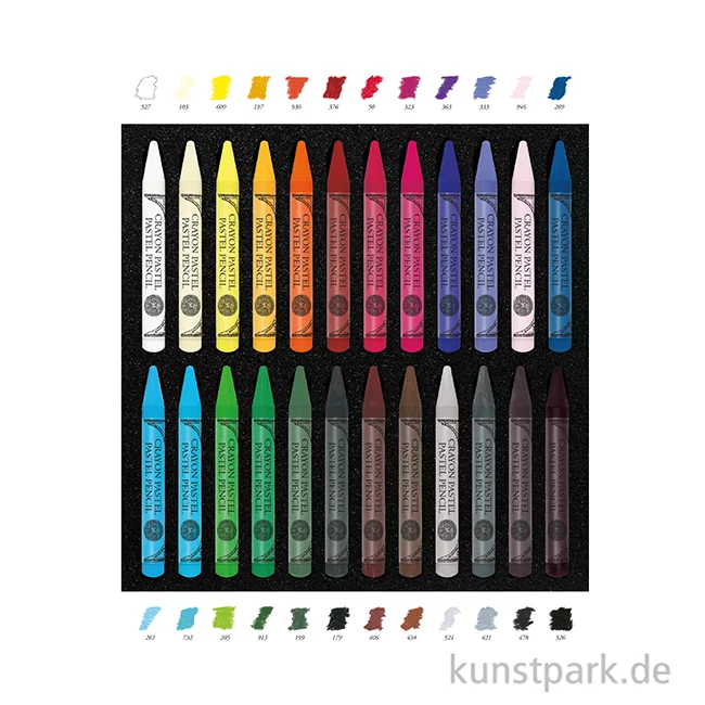 Artikelbild 2 des Artikels “Sennelier Pastellstifte Set - 24 halbe Pastellstifte in Kartonbox “
