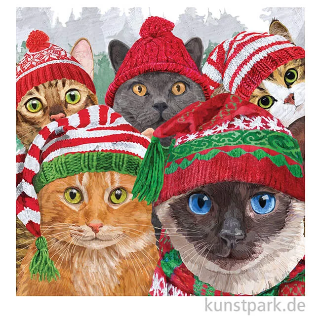 Artikelbild 2 des Artikels “Servietten Cat Usie - 33 x 33 cm “