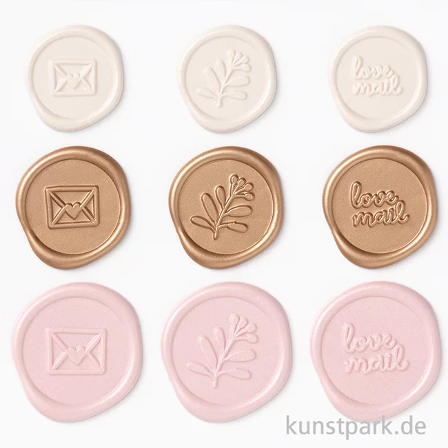 Artikelbild 2 des Artikels “Siegel Sticker - ROMANTIC, 9 Stück “