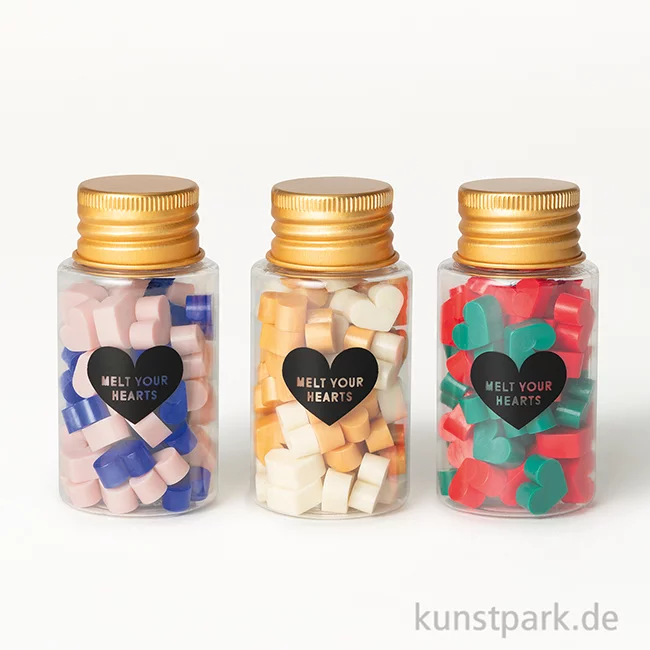 Artikelbild 2 des Artikels “Siegelwachs Perlen - CLASSIC, 6 verschiedene Farben, 162 Stück “