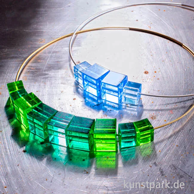 Artikelbild 2 des Artikels “Silikon Gießform - 6 Perlen, Würfel, 12 x 12 x 12 mm “