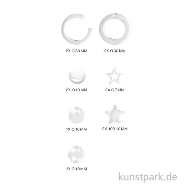 Artikelbild 2 des Artikels “Silikon Gießform - Anhänger, Ohrringe “