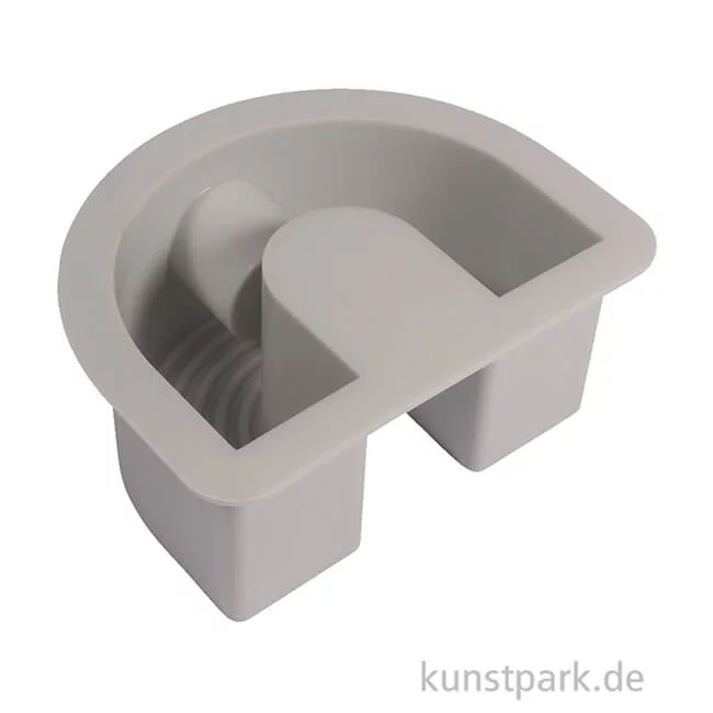 Artikelbild 2 des Artikels “Silikon Gießform - Kerzenhalter Regenbogen, 7,8 x 4 x 6 cm “