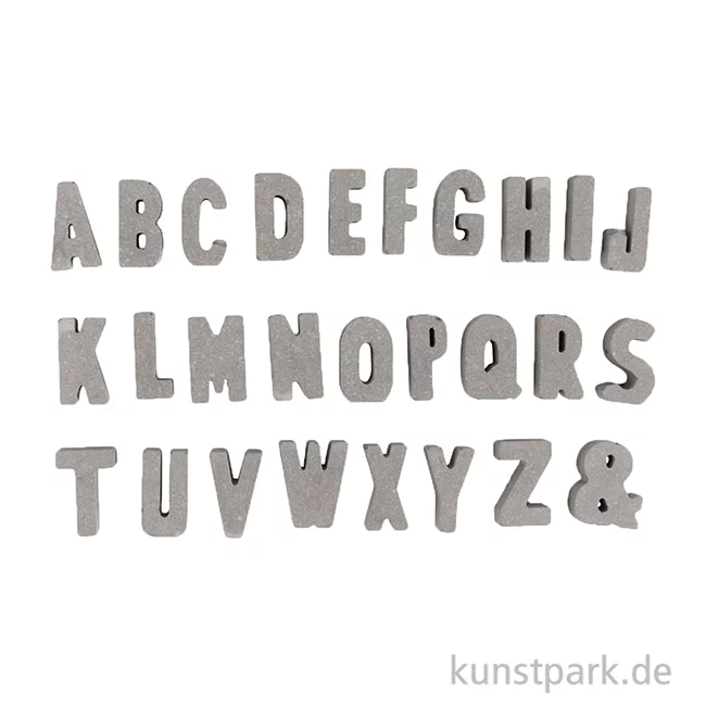 Artikelbild 2 des Artikels “Silikon Gießform - Mini ABC, 27 Buchstaben, 14,5 x 26 x 1 cm “
