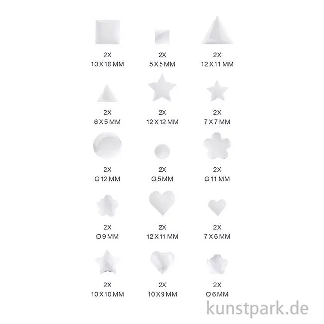 Artikelbild 2 des Artikels “Silikon Gießform - Mini Schmuck Formen “