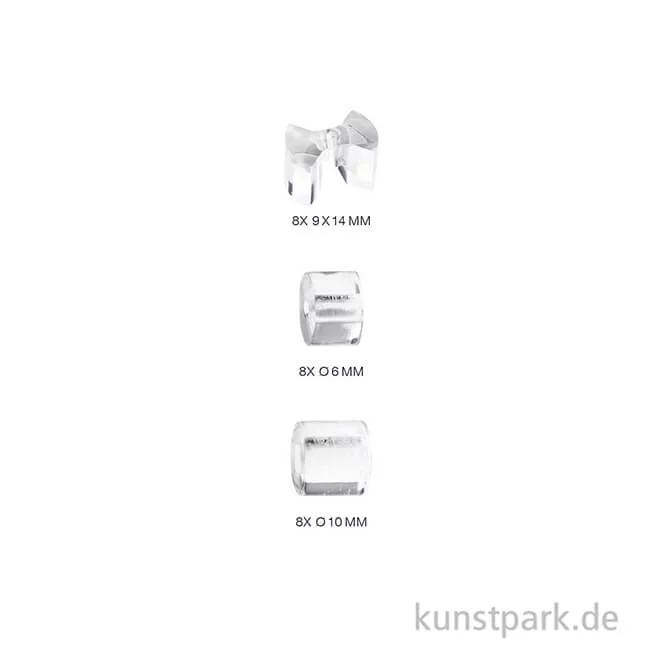 Artikelbild 2 des Artikels “Silikon Gießform - Perlen, Zylinder “