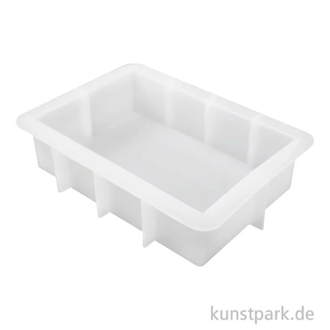 Artikelbild 2 des Artikels “Silikon Gießform - Rahmen Rechteckig, 14,9 x 9,9 x 3,7 cm “