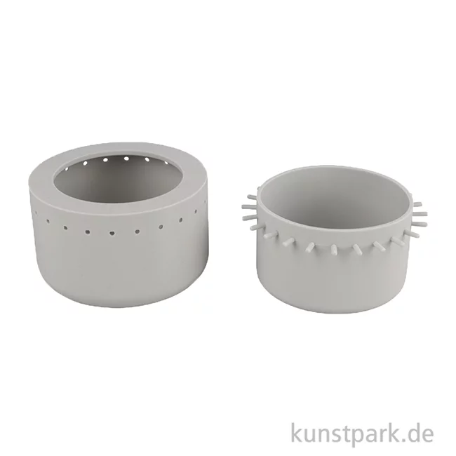 Artikelbild 2 des Artikels “Silikon Gießform - Schale mit Lochrand, ø 11 cm, Höhe 6,5 cm “