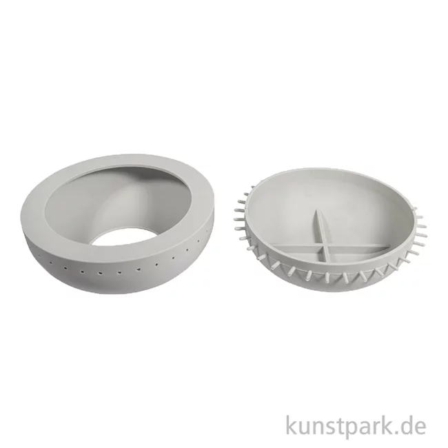 Artikelbild 2 des Artikels “Silikon Gießform - Schale mit Lochrand, ø 18 cm, Höhe 6 cm “
