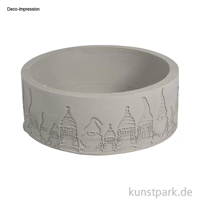 Artikelbild 2 des Artikels “Silikon Gießform - Schale Wichtelrand, ø 13,5 cm, Höhe 5 cm “