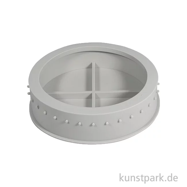 Artikelbild 2 des Artikels “Silikon Gießform - Untersetzer mit Lochrand, ø 17 cm, Höhe 4 cm “