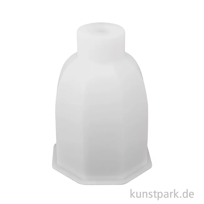 Artikelbild 2 des Artikels “Silikon Gießform - Vase Achteckig, ø 2,9 / 6,2 x 10 cm “