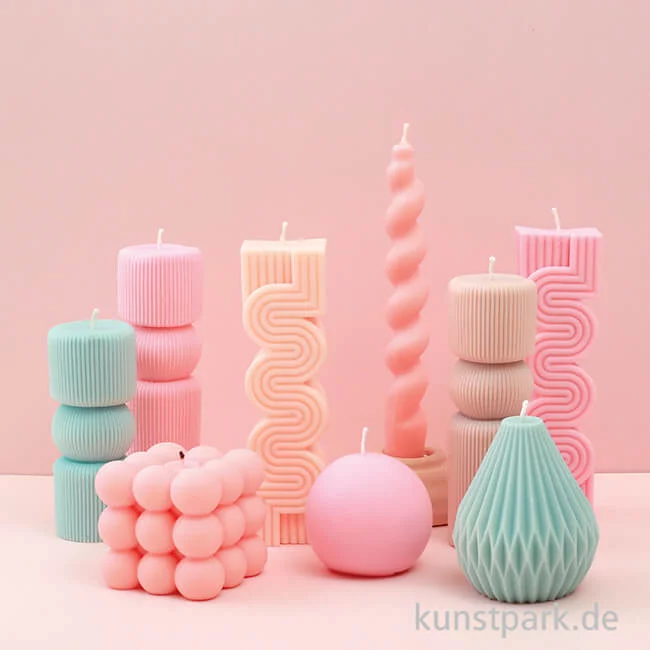 Artikelbild 2 des Artikels “Silikon Kerzenform - Säule Antik, Höhe 13,5 cm “