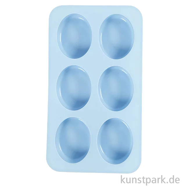 Artikelbild 2 des Artikels “Silikonform - 6 Ovale, 28 x 16 x 2,5 cm “