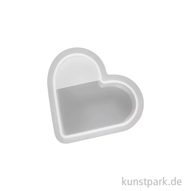 Artikelbild 2 des Artikels “Silikonform Deko-Herz, 4,8 x 5,4 x 2 cm “