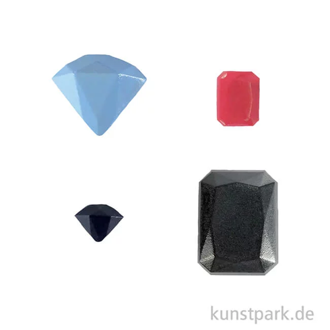 Artikelbild 2 des Artikels “Silikonform - Diamant Schmucksteine, 70 mm Durchmesser “