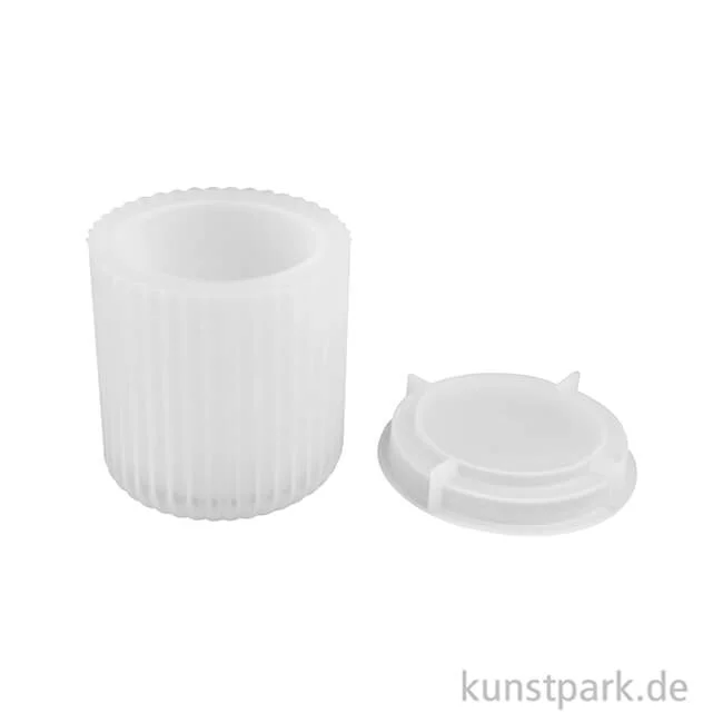 Artikelbild 2 des Artikels “Silikonform Dose mit Deckel, 8,5 x 7 cm “