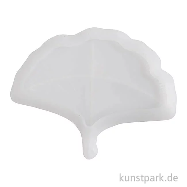 Artikelbild 2 des Artikels “Silikonform, Ginkgo-Blatt, 18,5 x 14,8 x 1,5 cm “