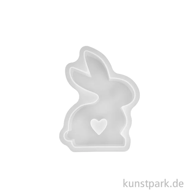 Artikelbild 2 des Artikels “Silikonform Hase, 11,5 x 8 x 2,5 cm “