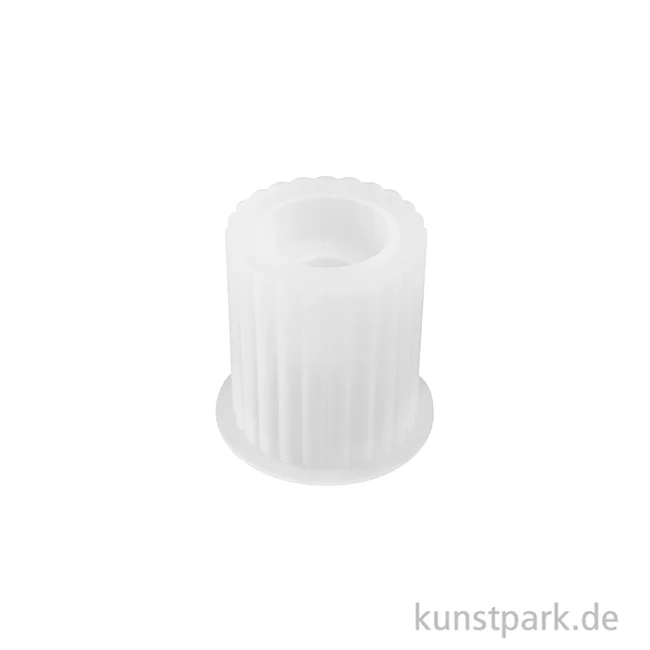 Artikelbild 2 des Artikels “Silikonform Kerzenhalter Rund, 4 x 4 cm “