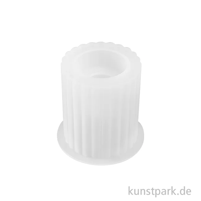 Artikelbild 2 des Artikels “Silikonform Kerzenhalter Rund, 6 x 4,5 cm “