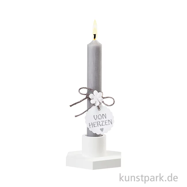 Artikelbild 2 des Artikels “Silikonform Kerzenhalter Sechseck, 10,2 x 9 x 4,4 cm “