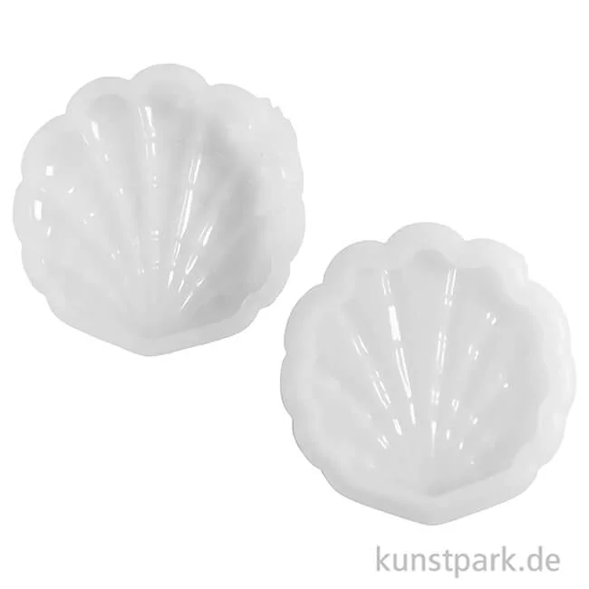 Artikelbild 2 des Artikels “Silikonform, Muschel, 13,2 x 13,3 x 3 cm “