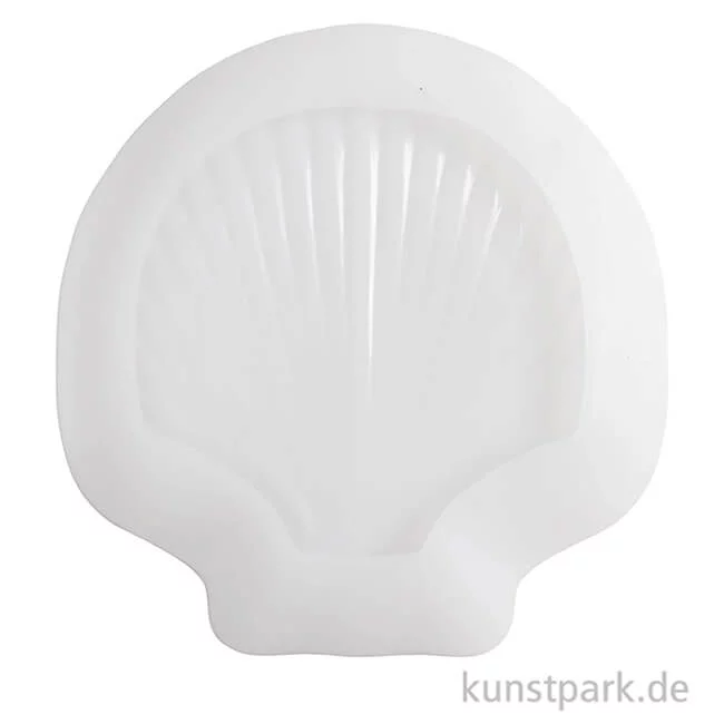 Artikelbild 2 des Artikels “Silikonform, Muschelschale, 14,5 x 14 x 2,5 cm “