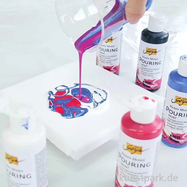 Artikelbild 2 des Artikels “Solo Goya Pouring Farben Set, fertig gemischt, 6 x 80 ml “