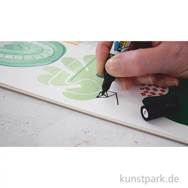 Artikelbild 2 des Artikels “KREUL TRITON Acrylic Marker, 1-4 mm “