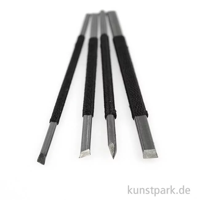 Artikelbild 2 des Artikels “Specksteinmeißel Set BASIC Nr. 1 im Holzkästchen “