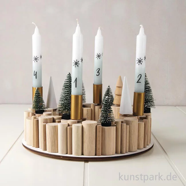 Artikelbild 2 des Artikels “Stabkerzenhalter zum Stecken, 2,3 cm ø, Länge 5 cm, 2 Stück, Gold “
