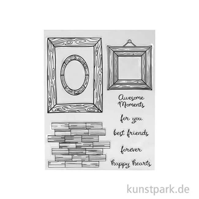Artikelbild 2 des Artikels “Stamperia Acrylic Stamps - Alterego Frames, 14 x 18 cm “