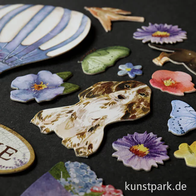 Artikelbild 2 des Artikels “Stamperia Die Cuts - Create Happiness Welcome Home, 45 Stanzteile “