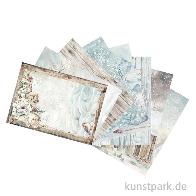 Artikelbild 2 des Artikels “Stamperia Reispapier Selection - The Owl's House Backgrounds, A6 “