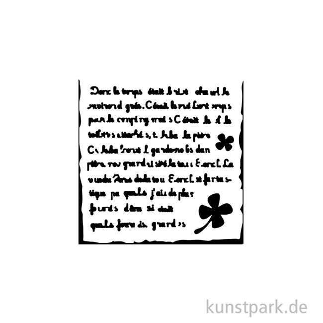 Artikelbild 2 des Artikels “Stamperia Schablone - Art of Travelling Handmade Letter, 12 x 12 cm “