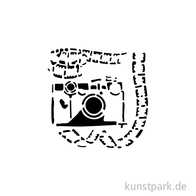 Artikelbild 2 des Artikels “Stamperia Schablone - Art of Travelling Photography, 12 x 12 cm “