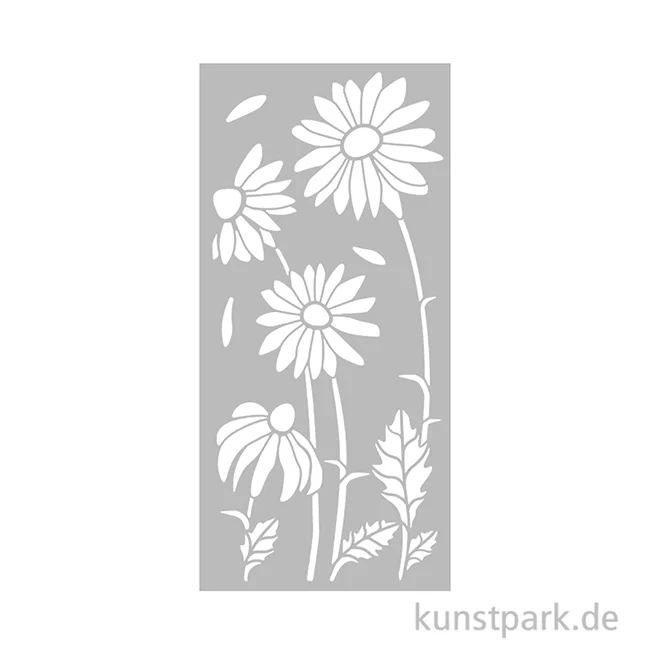 Artikelbild 2 des Artikels “Stamperia Schablone - Daisy Art Daisies, 12 x 25 cm “