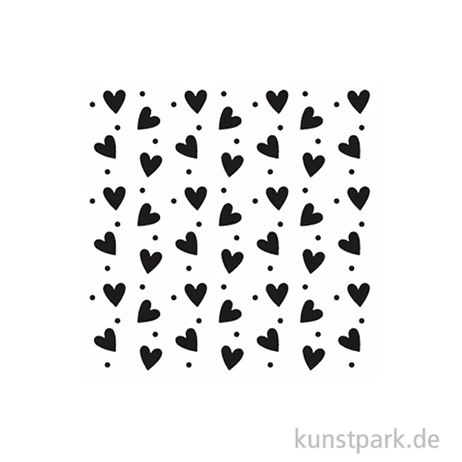 Artikelbild 2 des Artikels “Stamperia Schablone - Family Heart Texture, 12 x 12 cm “