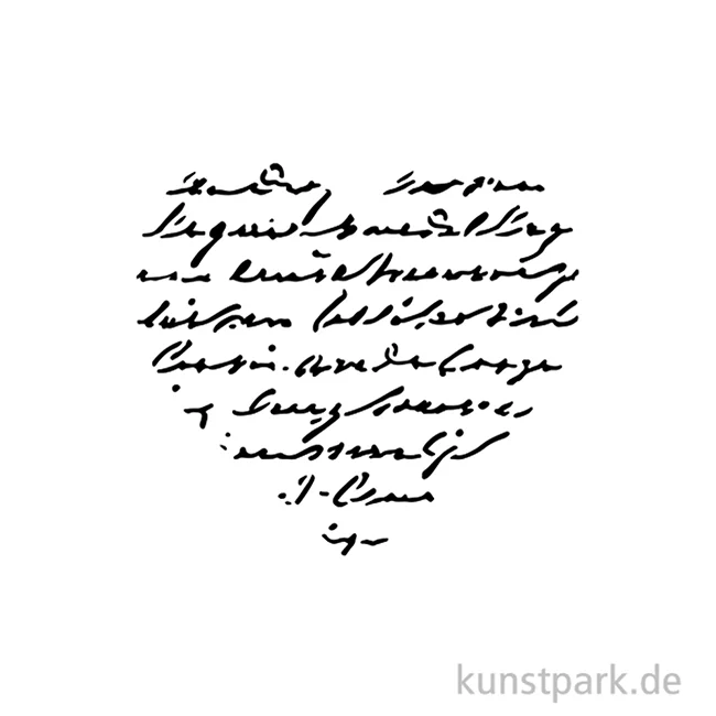 Artikelbild 2 des Artikels “Stamperia Schablone - Family Heart With Writing, 12 x 12 cm “