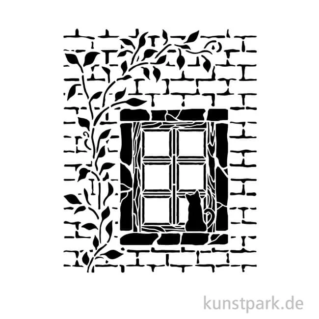 Artikelbild 2 des Artikels “Stamperia Schablone - Herbarium Silvae Country Window, 20 x 25 cm “