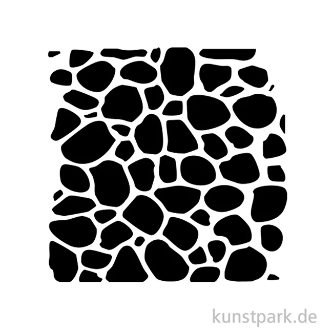 Artikelbild 2 des Artikels “Stamperia Schablone - Hidden Grove Stone Pattern, 12 x 12 cm “