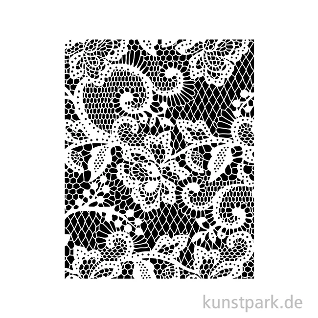 Artikelbild 2 des Artikels “Stamperia Schablone - Quiet Days Floral Lace, 20 x 25 cm “