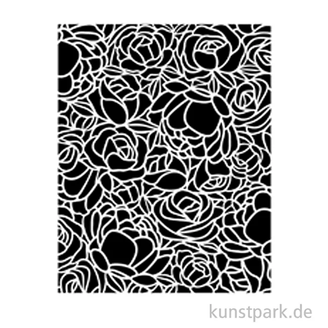 Artikelbild 2 des Artikels “Stamperia Schablone - Romance Forever Rose Pattern, 20 x 25 cm “