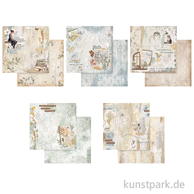 Artikelbild 2 des Artikels “Stamperia Scrapbooking Pad - Create Happiness Secret Diary, 30,5 cm “