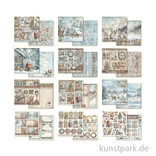 Artikelbild 2 des Artikels “Stamperia Scrapbooking Pad - The Owl's House, 30,5 x 30,5 cm “
